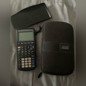 Texas Instruments TI-83 Graphing Calculator & Hard Shell Case